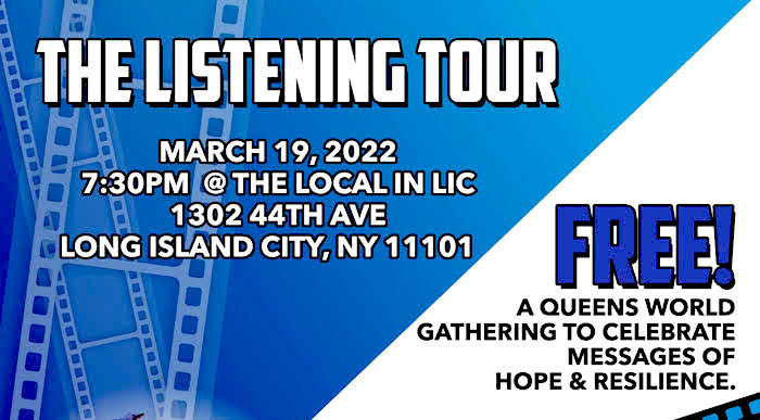 Queens World Film Festival Presents Listening Tour