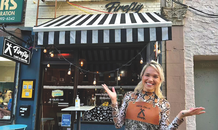 Empresaria gastronómica Vanessa Ceballos