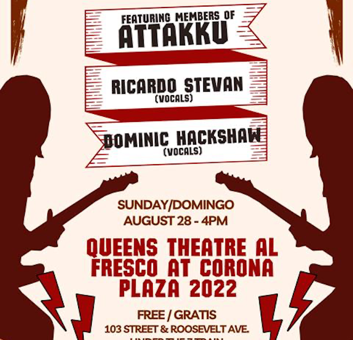 Rock en español en Corona Plaza este domingo 28 de agosto